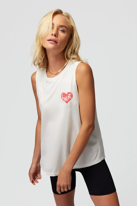 Spiritual Gangster - Heart Jade Muscle Tank