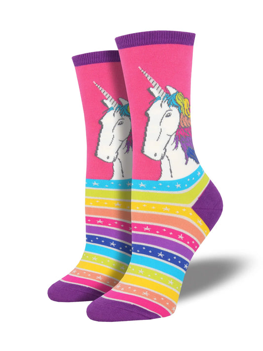 Socksmith - Rainbow Hair Don't Care Ladies Socks