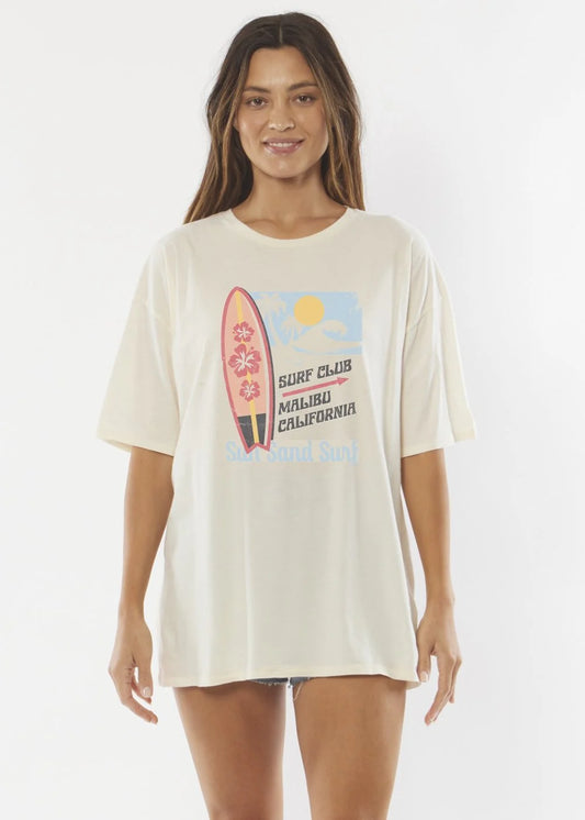 Sisstrevolution - Surf Club Slouch T-Shirt